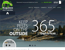 Tablet Screenshot of bugaboopest.com